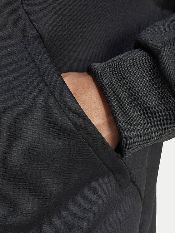 adidas adidas Džemperis ar kapuci House of Tiro Nations IW8866 Melns Loose Fit