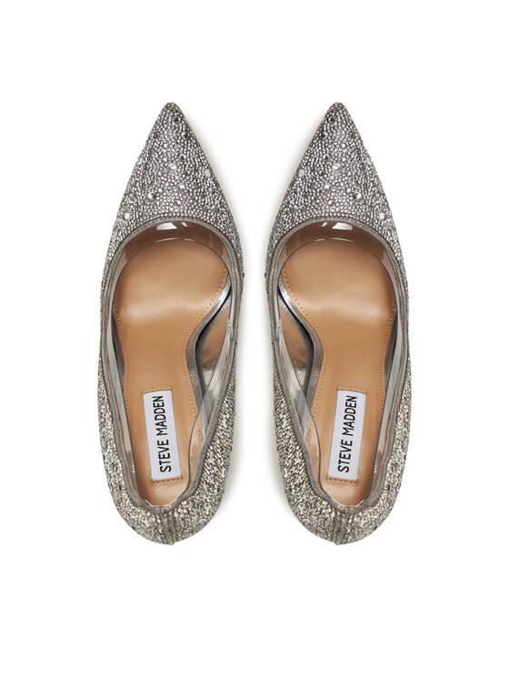 Steve Madden Steve Madden Kõrgete kontsadega Lineup-R s SM11003635 Hõbedane