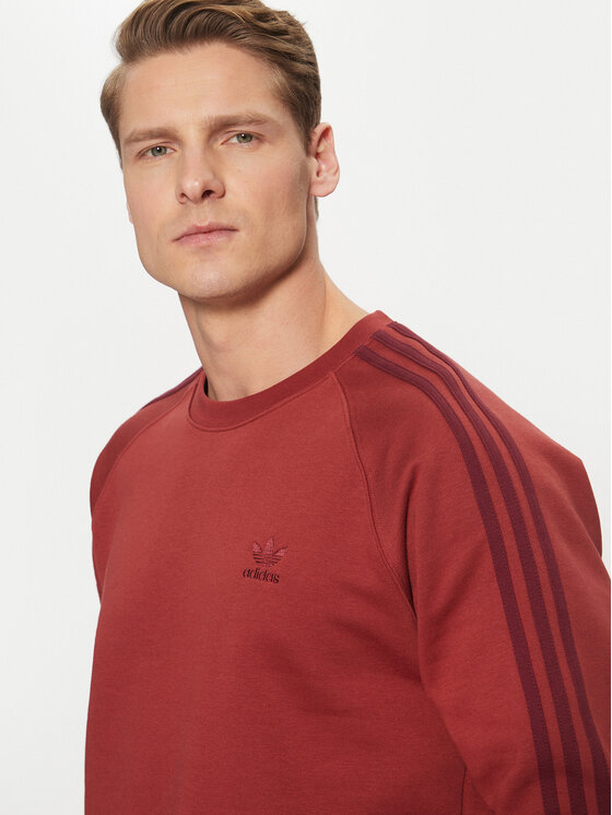 adidas adidas Суитшърт adicolor Classics 3-Stripes JP0992 Червен Regular Fit