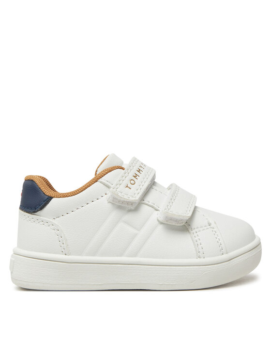 Tommy Hilfiger Tommy Hilfiger Sneakersy Low Cut Velcro Sneaker T1X9-33835-1355 M Biały