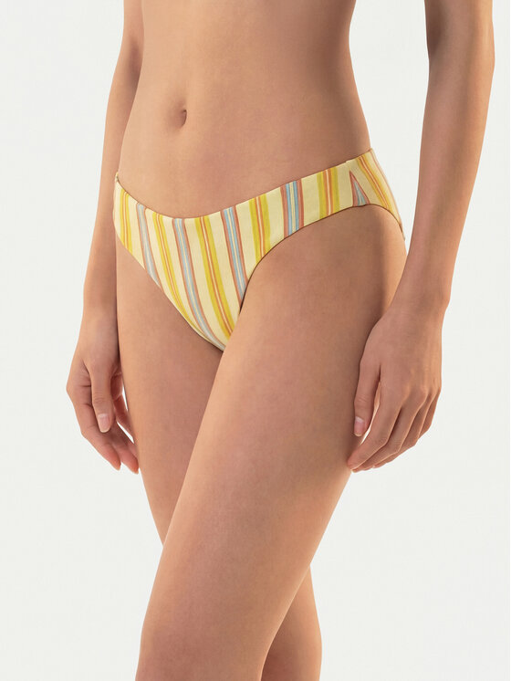 Seafolly Seafolly Dół od bikini Positano 40473-280 Żółty