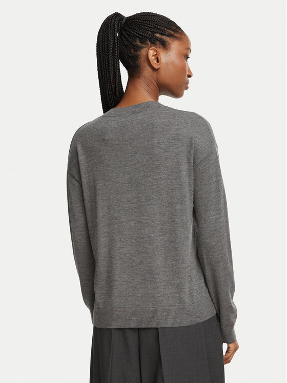 Weekend Max Mara Weekend Max Mara Megztinis Fiocchi 2625366062 Pilka Regular Fit