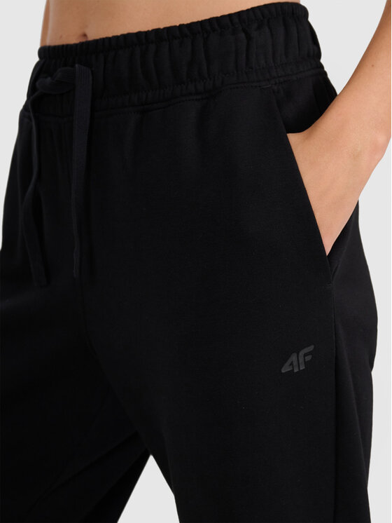 4F 4F Spodnie dresowe NOS Czarny Regular Fit