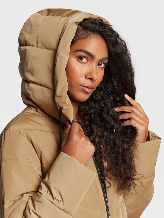 Halti Halti Winterjacke Linjat 065-0409 Beige Regular Fit