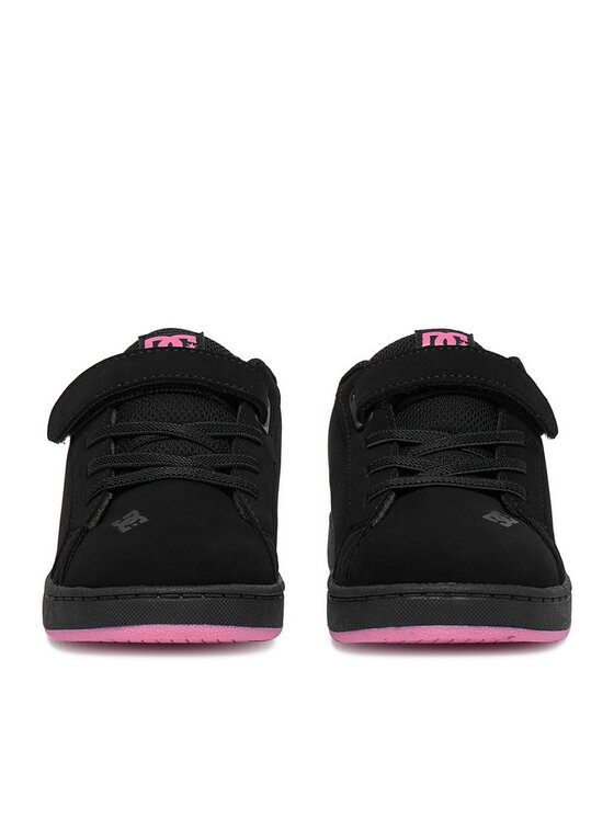 DC Shoes DC Shoes Sneakersy EO-COURT GRAFFIK ELASTIC TODDLER DC02547003 Černá