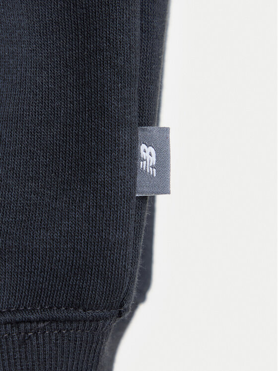 New Balance New Balance Суитшърт WT53516 Черен Relaxed Fit