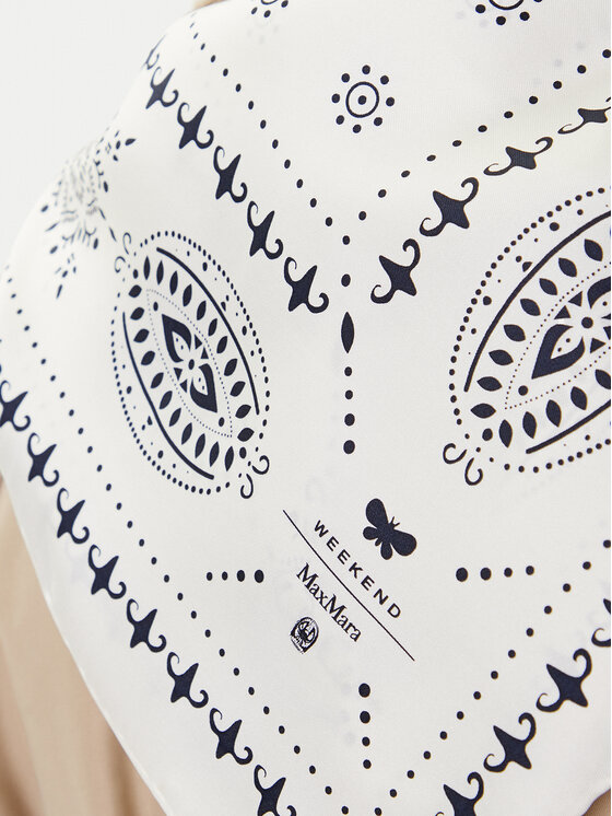 Weekend Max Mara Weekend Max Mara Foulard Siam 2525546054 Bianco