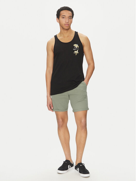 Jack & Jones Jack & Jones Szorty materiałowe Marco 12269494 Zielony Regular Fit
