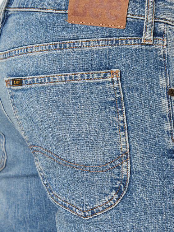 Lee Lee Jeansy 112342251 Niebieski Slim Fit