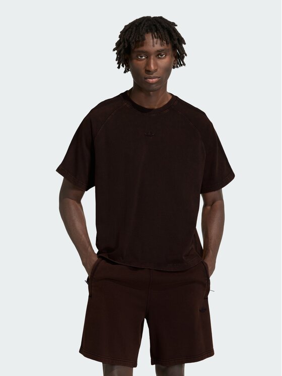adidas adidas T-Shirt 159056 Brązowy Loose Fit