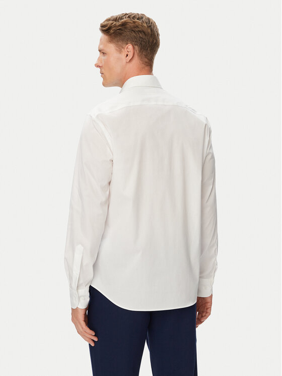 Tommy Hilfiger Tommy Hilfiger Krekls MW0MW45307 Balts Regular Fit
