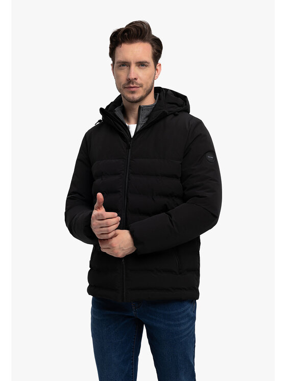 Volcano Męska Kurtka puchowa, rozmiar 3XL, Czarna, J-GAWIR