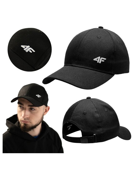 4F 4F Cappellino 4FWSS24ACABM357-20S Nero