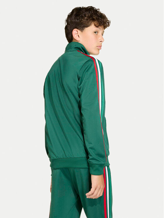 adidas adidas Bluză Firebird KC7051 Verde Loose Fit