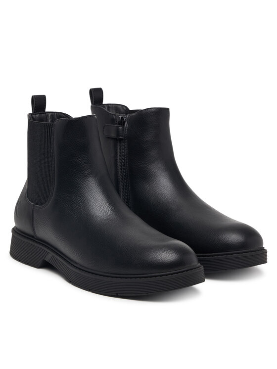 Calvin Klein Calvin Klein Μποτάκια Chelsea Boot V3X5-83498-1355 D Μαύρο