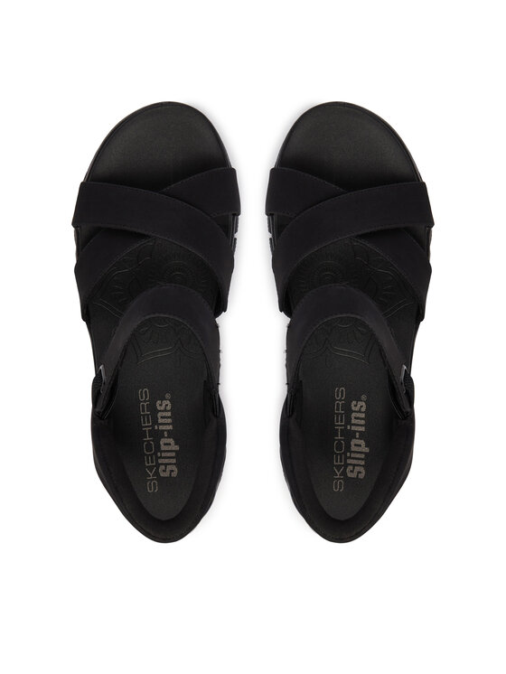 Skechers Skechers Sandále 163534/BBK Čierna