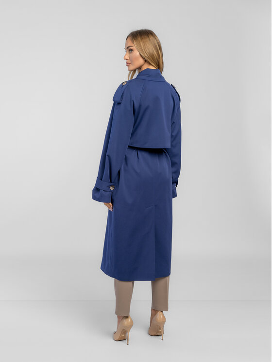 Salme Salme Trencz Amanda 2.0 Granatowy Regular Fit