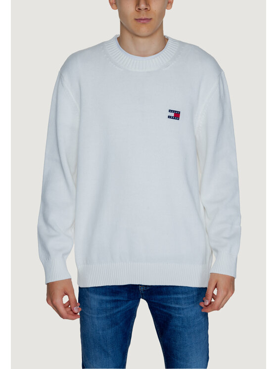 Tommy Jeans Tommy Jeans Πουλόβερ TJM REG BADGE Λευκό To Fit