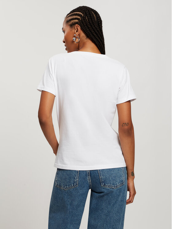 Cross Jeans Cross Jeans T-Shirt 56145-008 Biały