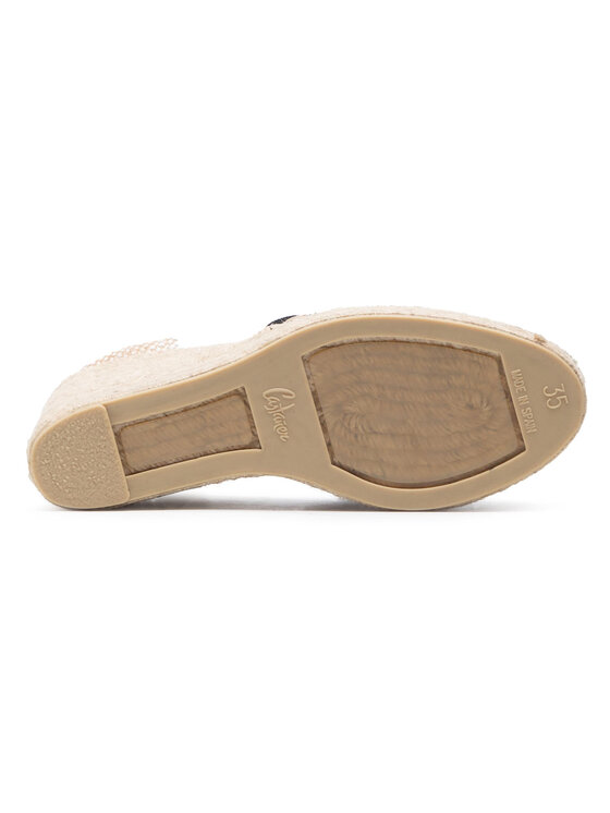Castañer Castañer Espadrile Chiara/8ED/001 020992-100 Črna