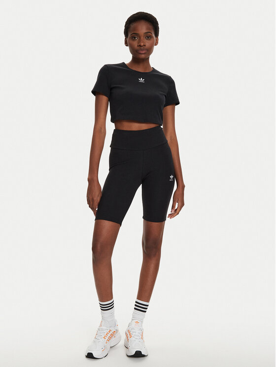 adidas Pantaloncini sportivi Adicolor Essentials Short Leggings HZ7261 Nero Modivo