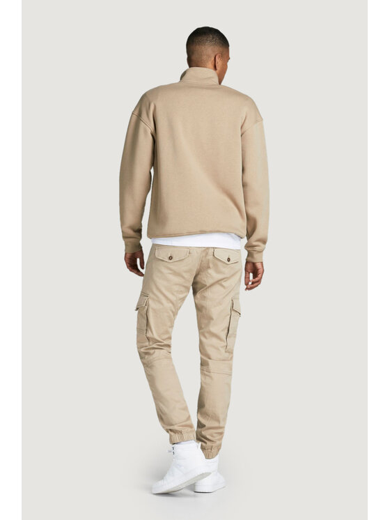 Jack&Jones Jack&Jones Pantalone da abito JPSTPAUL JJFLAKE ANA 542 CROCKERY NOOS Beige To Fit