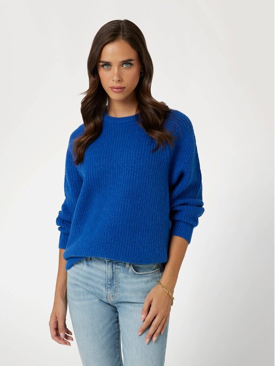 Guess Guess Sweter 169467 Niebieski Classic Fit