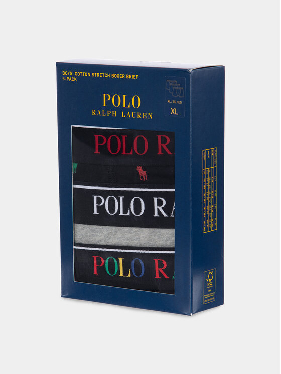 Polo Ralph Lauren Polo Ralph Lauren Set od 3 para bokserica 9P5015 Šarena