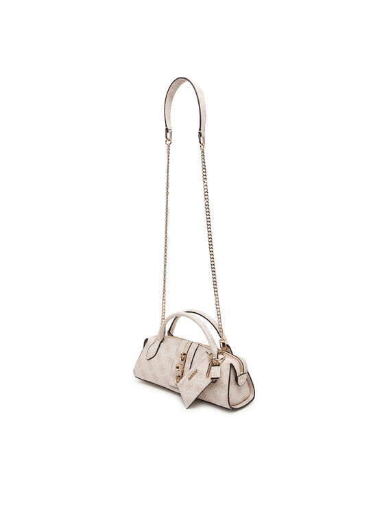 Guess Guess Táska Yvonne Logo Mini HWSG23 78760 Világos bézs