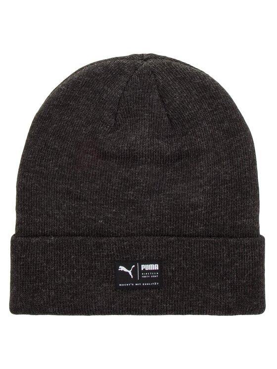 Puma Cepure Archive Heather Beanie 021739 01 Melns