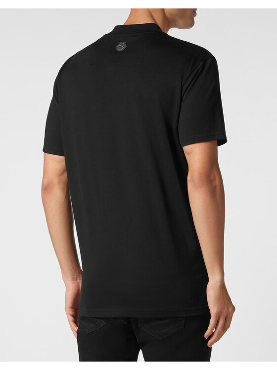 PHILIPP PLEIN PHILIPP PLEIN Tričko 757 Čierna Regular Fit
