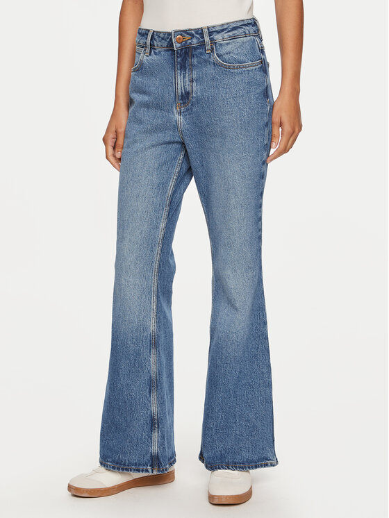 Wrangler Wrangler Farmer Fierce 112356799 Kék Flare Fit