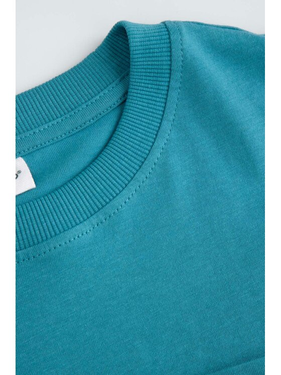 Coccodrillo Coccodrillo T-Shirt WC6143202FBJ-013 Turkusowy Regular Fit