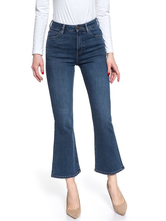 Jeansy, rozmiar W25/L31, Niebieskie, KICKED FLARE