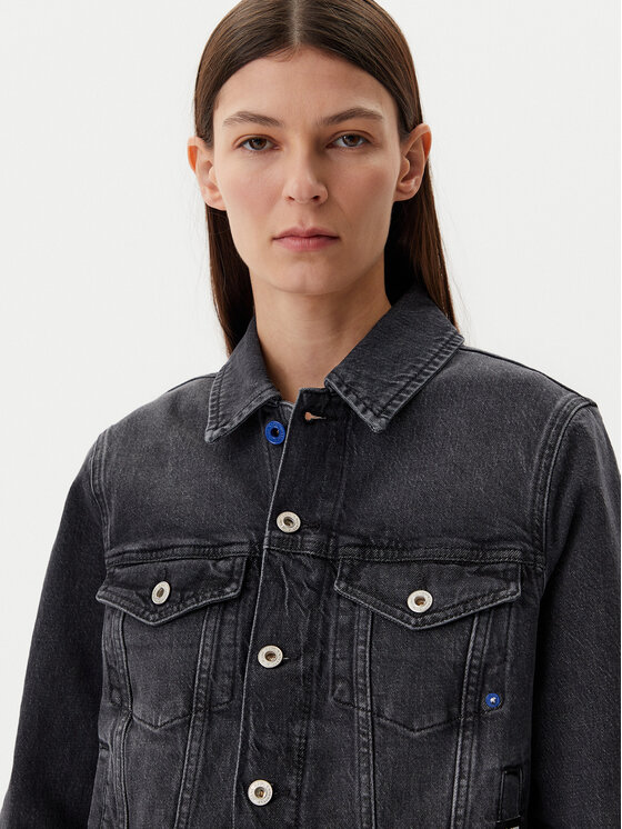 Karl Lagerfeld Jeans Karl Lagerfeld Jeans Дънково яке A1W14012 Сив Regular Fit