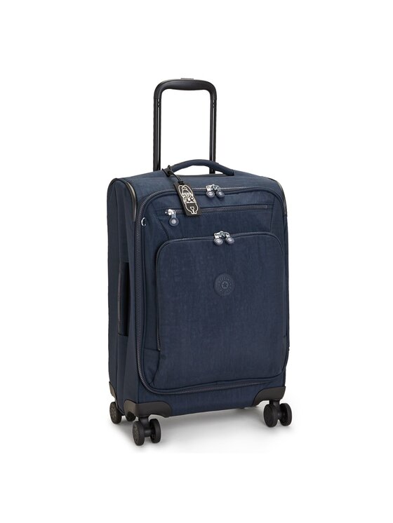 Kipling Kipling Walizka kabinowa 273492 Błękitny