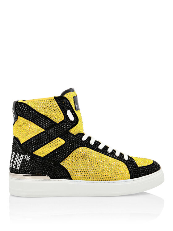 PHILIPP PLEIN PHILIPP PLEIN Sneakersy 13347 Żółty