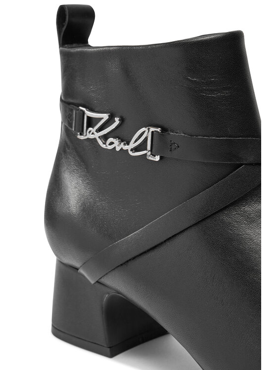 KARL LAGERFELD KARL LAGERFELD Čizme KL30354 Crna
