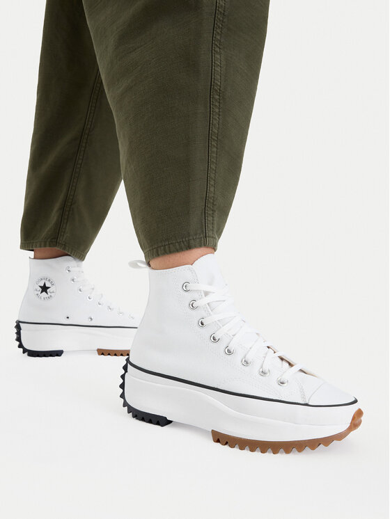 Converse Converse Сникърси Run Star Hike Hi 166799C Бял