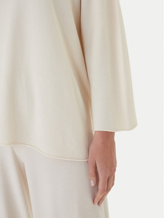 Kontatto Kontatto Sveter 3M0801C Écru Regular Fit