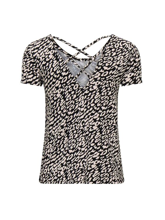 ONLY ONLY Μπλουζάκι Bera 15368588 Μαύρο Regular Fit