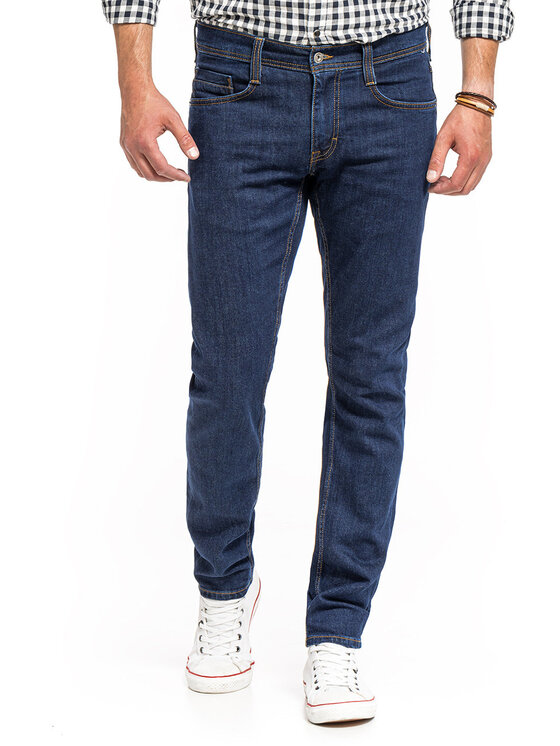 Mustang Mustang Jeansy OREGON TAPERED Niebieski Slim Fit