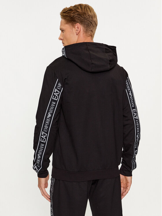 EA7 Emporio Armani EA7 Emporio Armani Mikina 6RPM13 PJ05Z 1200 Čierna Regular Fit