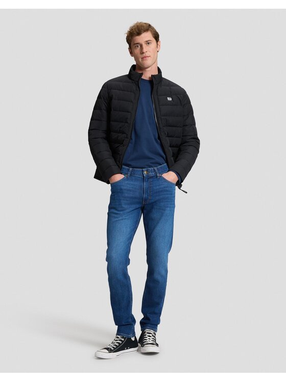 Lee Lee Jeansy LUKE Niebieski Slim Fit