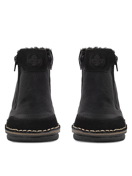 Rieker Rieker Botine 73352-00 Negru