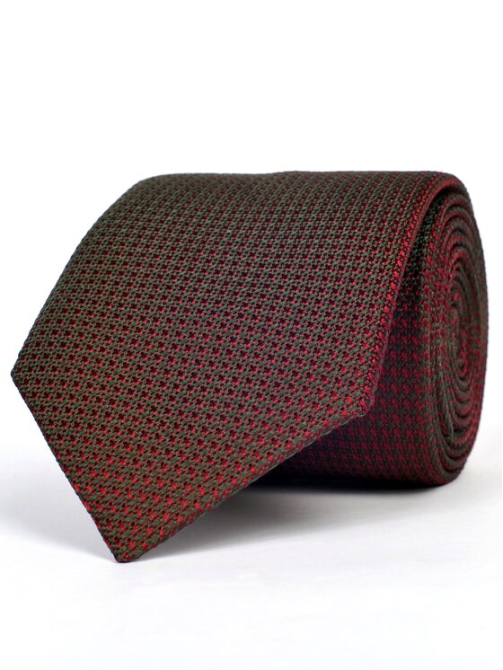 ELSNER ELSNER Γραβάτα JEDWAB GRENADYNA GARZA FINA A1147 Μπορντό