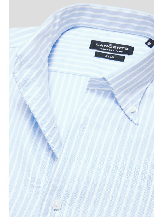 Lancerto Lancerto Koszula Svea KO073224000025 Niebieski Slim Fit