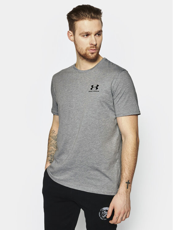 Under Armour T-krekls UA Sportstyle 1326799 Pelēks Loose Fit