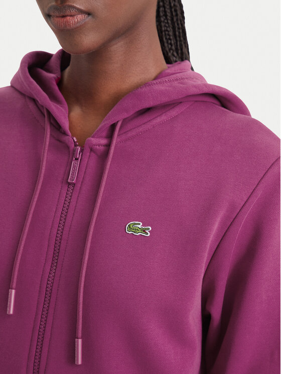 Lacoste Lacoste Bluza SF5256 Różowy ciemny Regular Fit
