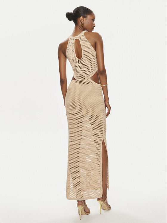 TWINSET TWINSET Rochie de vară 241TT3080 Bej Regular Fit